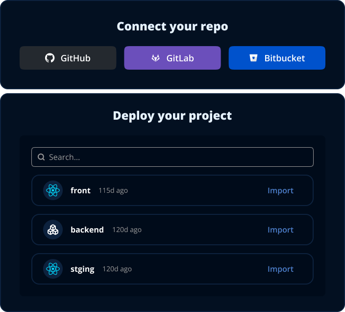 Deploy your project
